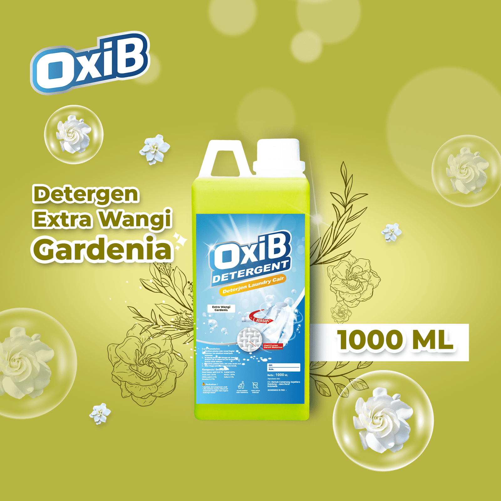 Flyer Katalog Detergen Gardenia 1000 ML Jerigen-min