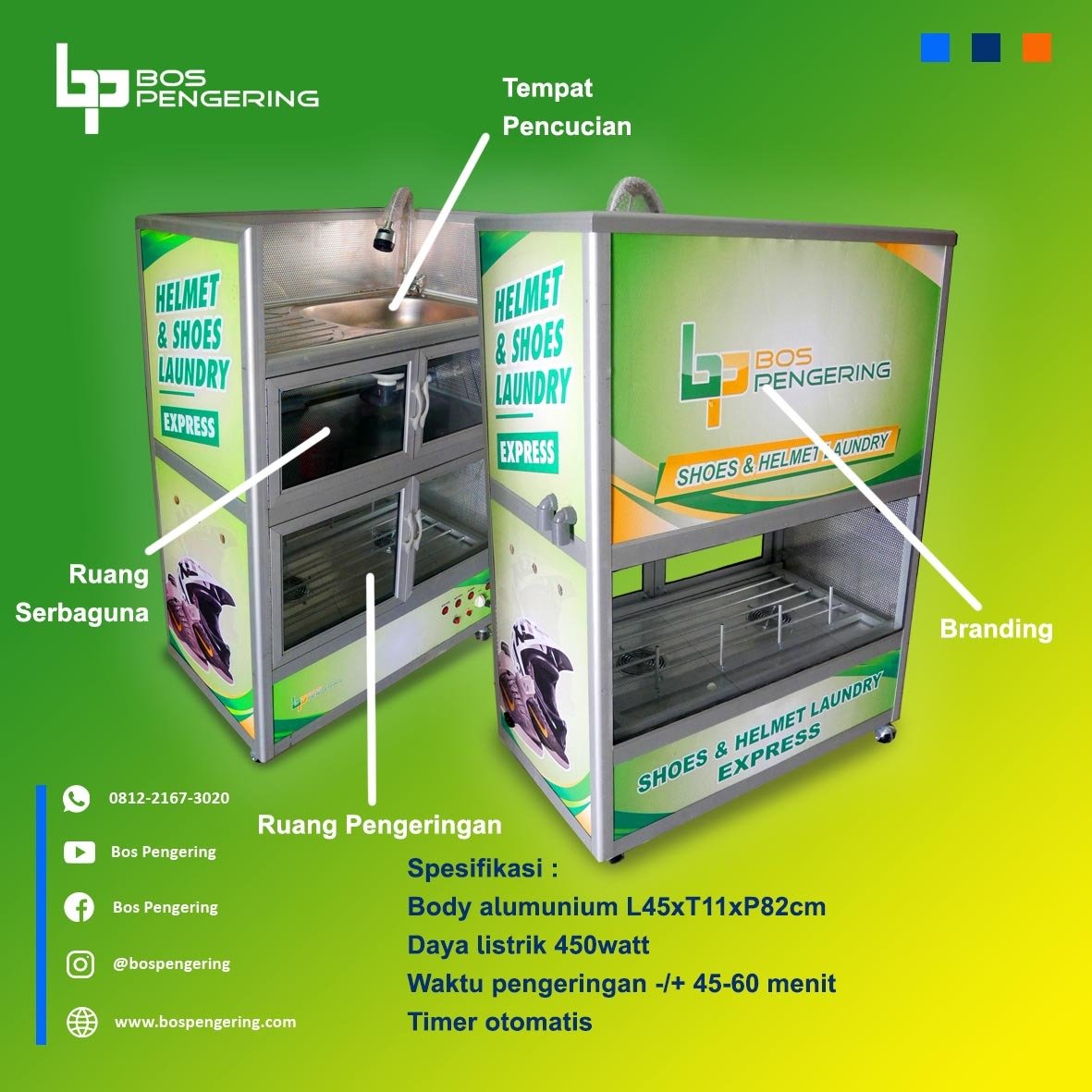 dryer sepatu & helm (2)