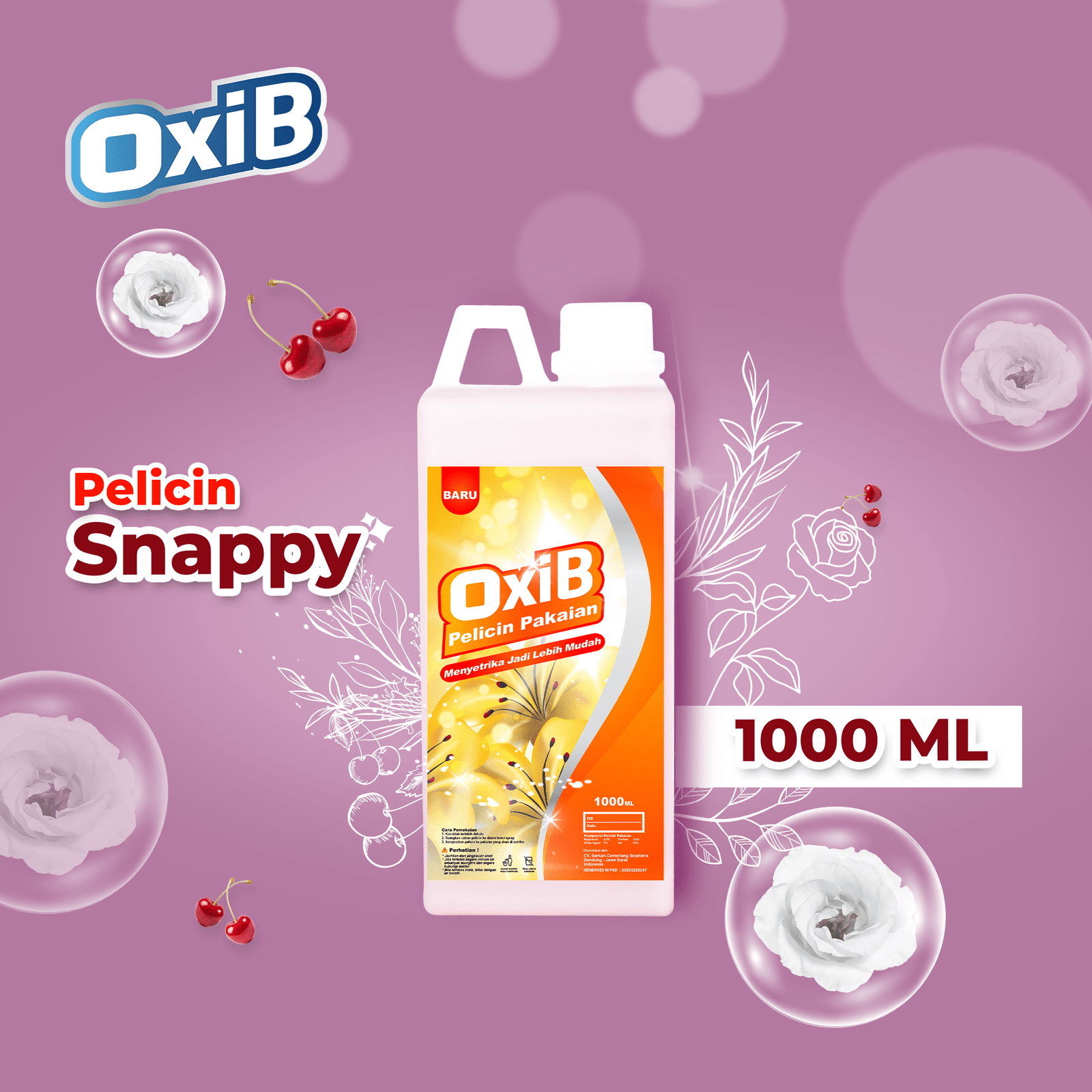 Flyer Katalog Pelicin Snappy 1000 ML