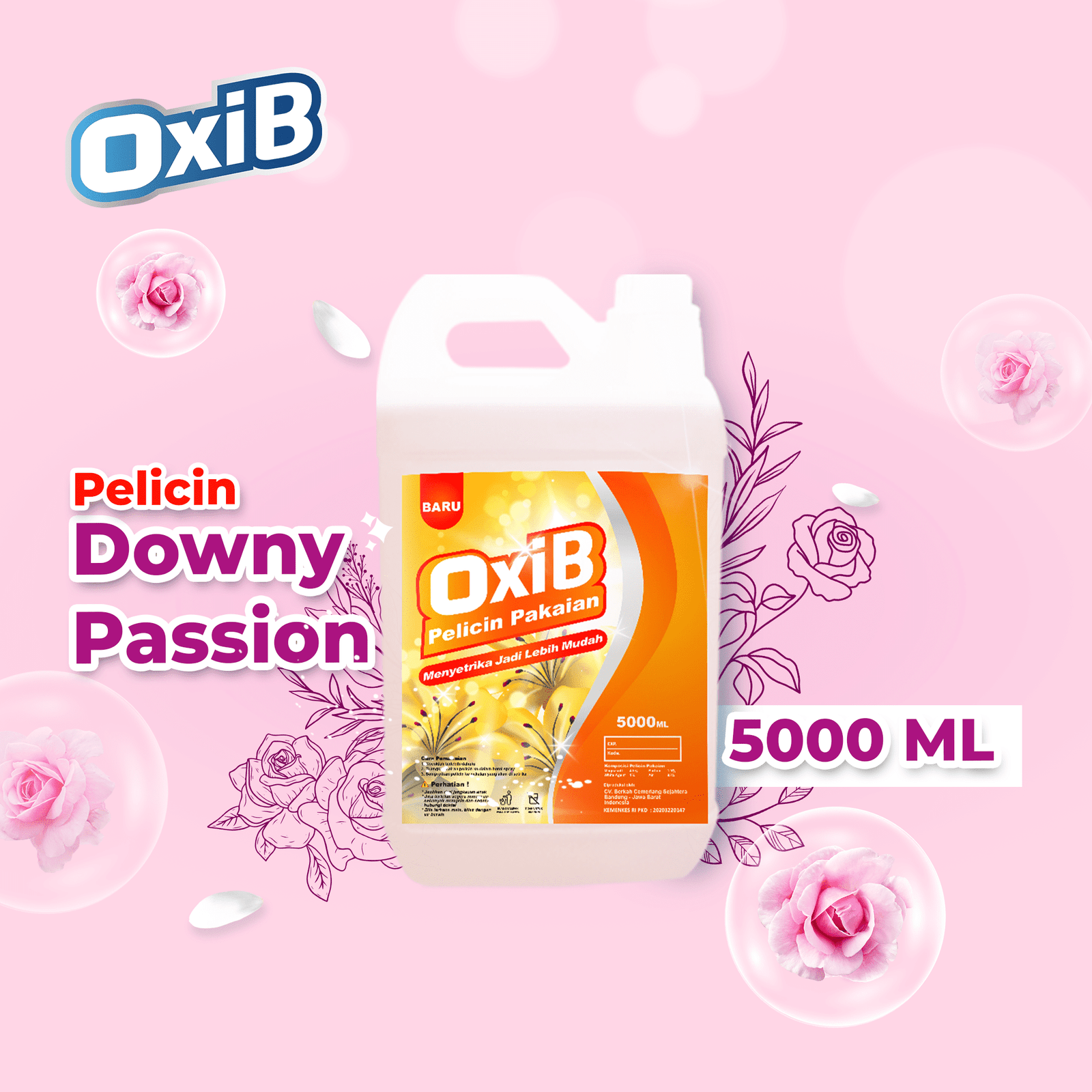 Flyer Katalog Pelicin Downy Passion
