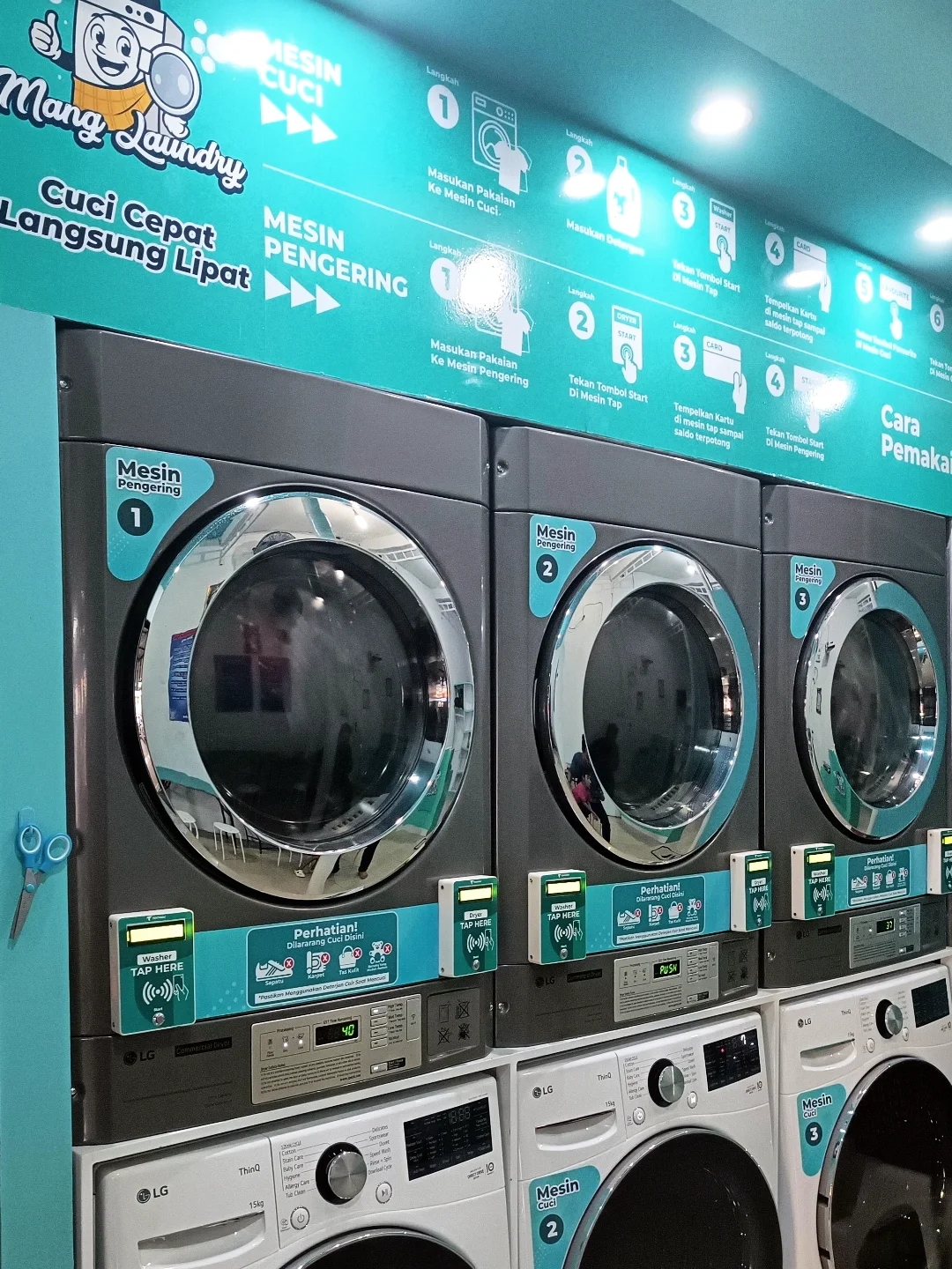 ‼️Cuci cepat langsung lipat‼️Hello wargi Mamang, Dalam rangka opening outlet Mang Laundry, mula