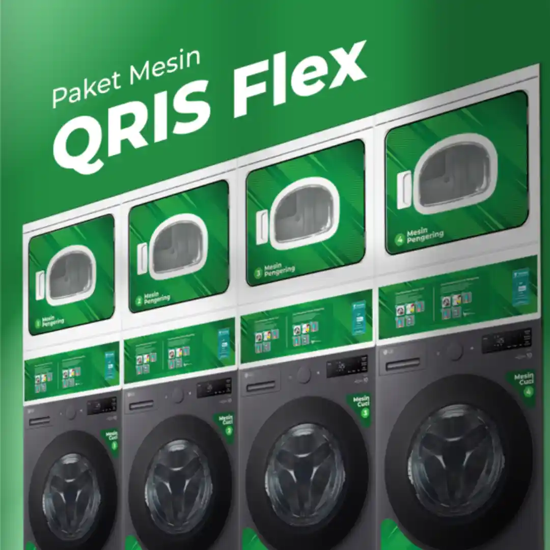 Paket Laundry Qris 4 Stack