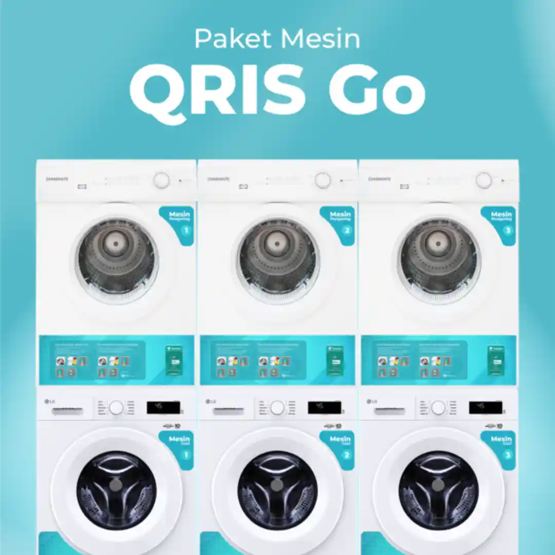 Paket Laundry Qris 3 Stack