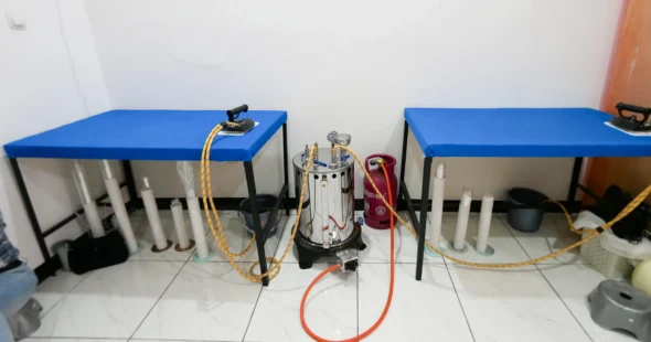Boiler Setrika Uap Laundry: Fungsi, Cara Kerja, dan Kisaran Harganya