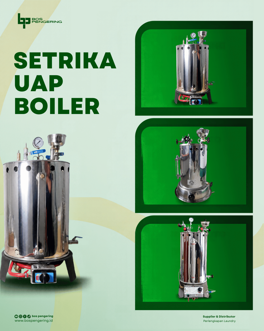 Setrika Uap Boiler