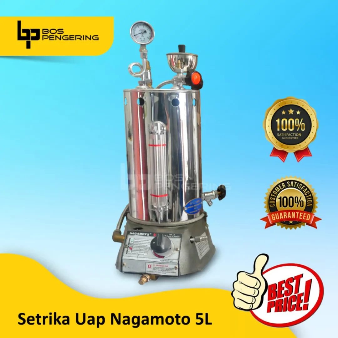 Boiler Setrika Uap 5L untuk Usaha Laundry dan Jasa Setrika